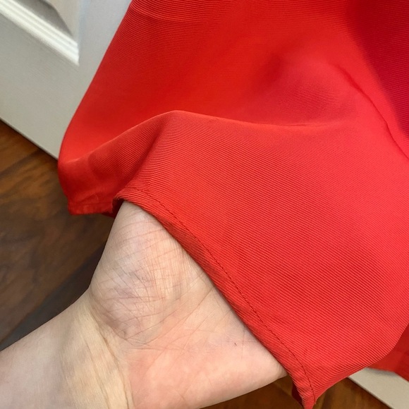 CO one shoulder draped faille maxi dress - Picture 7 of 8